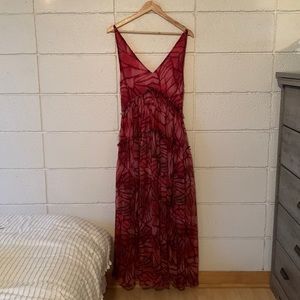 Free People butterfly maxi dress